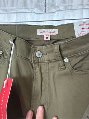 Lucky Brand Olive Chino Pants for Men 30” x 30”